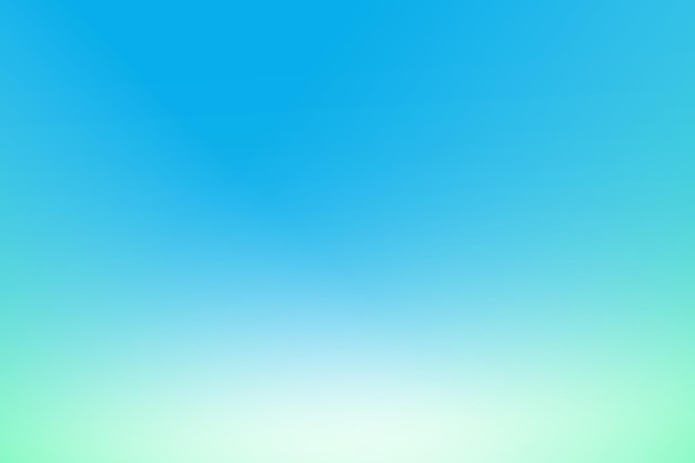 青のグラデーションの抽象的な空の背景