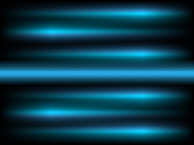 Blue gradient background abstract design concept of laser line motion