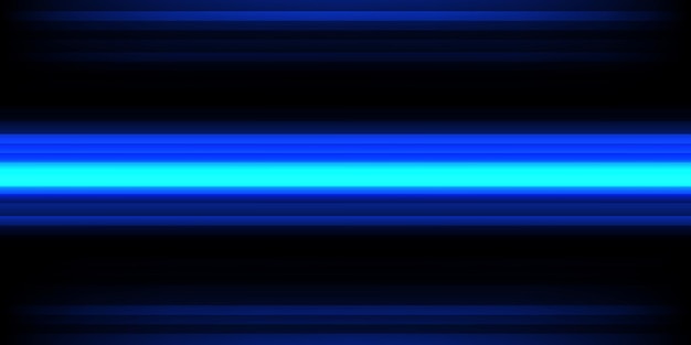 Blue gradient background abstract design concept of laser line motion