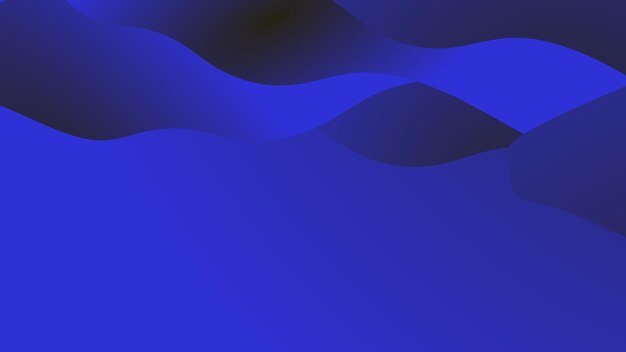 Blue gradient background wallpaper vector image for backdrop or presentation