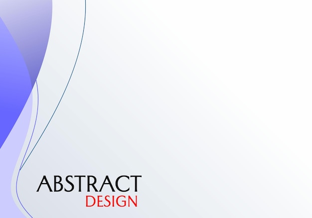 Vector blue gradient background with curved elements trendy vector design for cover banner website
