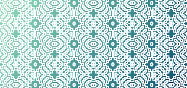 Blue gradient ornament pattern background