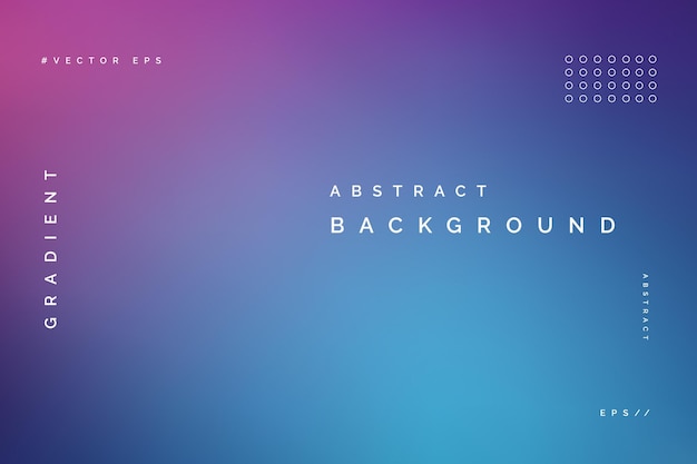 Blue Gradient Vector Background Template