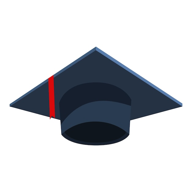 blue graduation cap representing graduation ceremony
