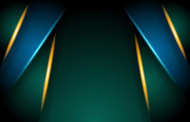 Blue Green Color Combo Abstract Background