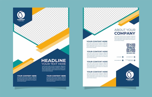 a blue and green poster for the new job