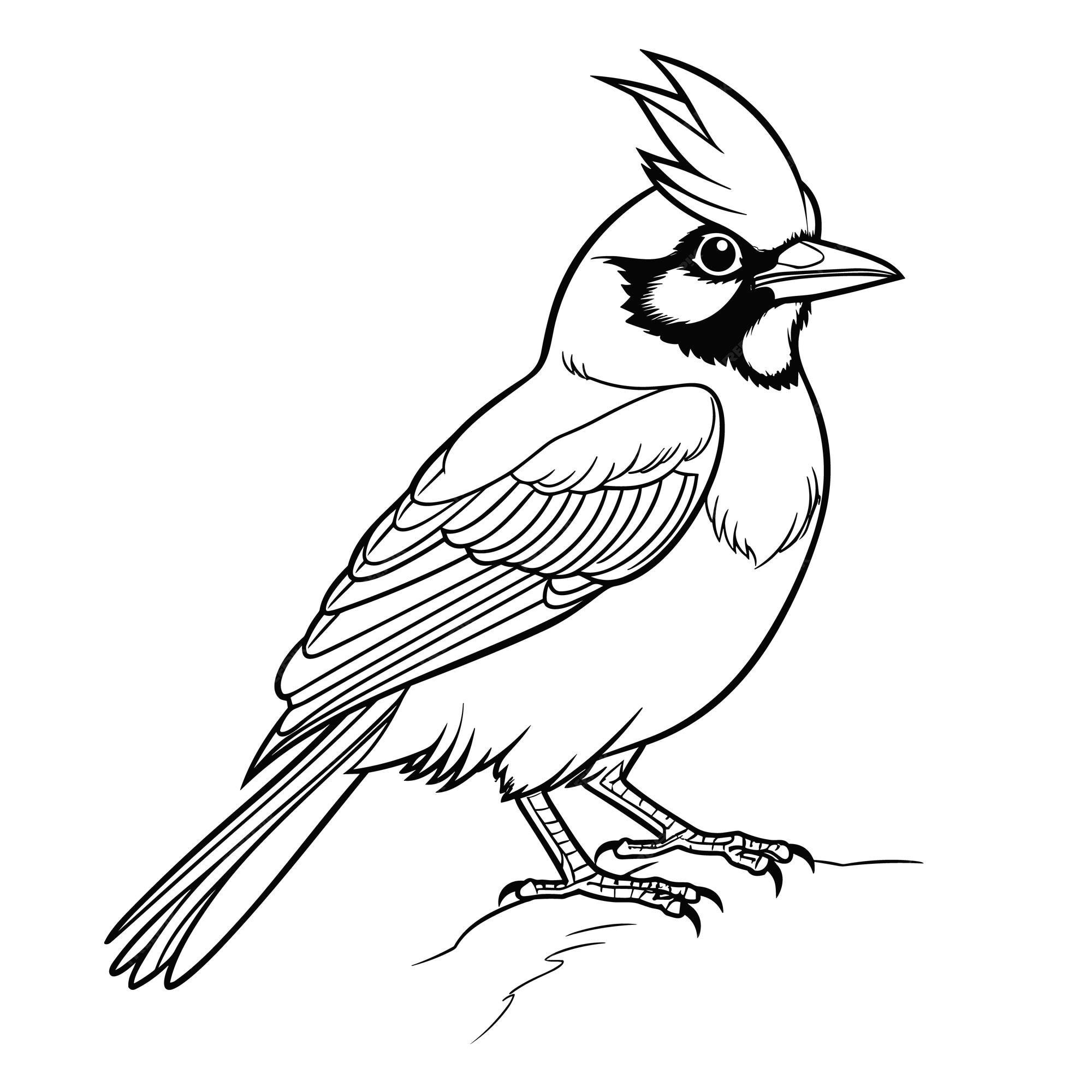 10 Enchanting Blue Jay Coloring Pages for Bird Enthusiasts