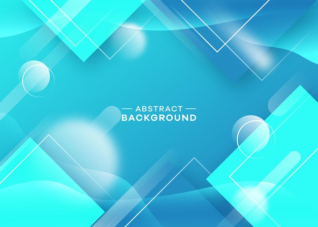 Vector blue light abstract background design