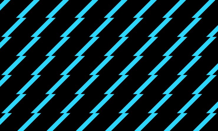 Vector blue lightning pattern background for sublimation sports fabric