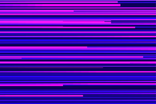 Vector a blue line in a dark background is shown with a pink and blue line