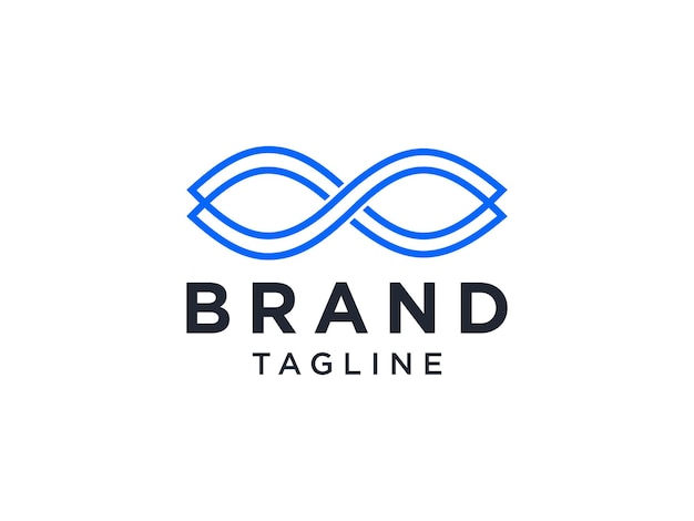 Логотип Blue Line Infinity выделен на белом фоне.