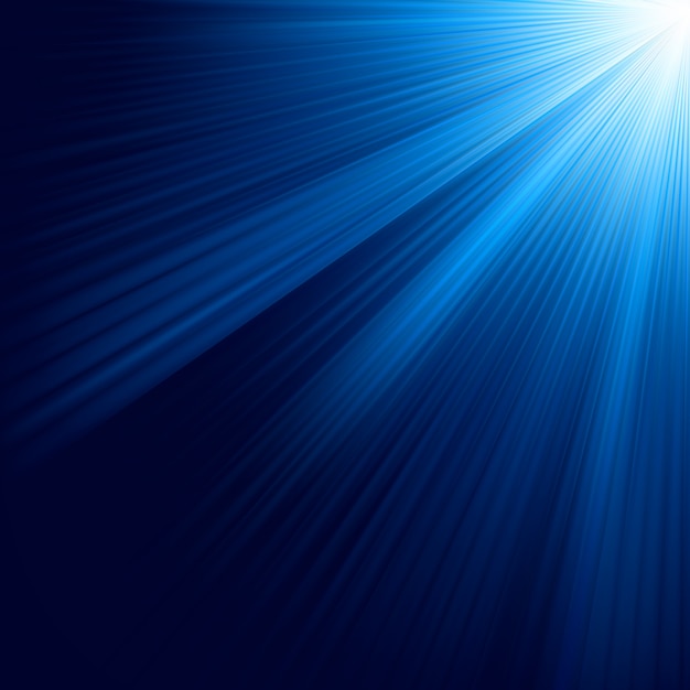 Blue luminous rays.   file included