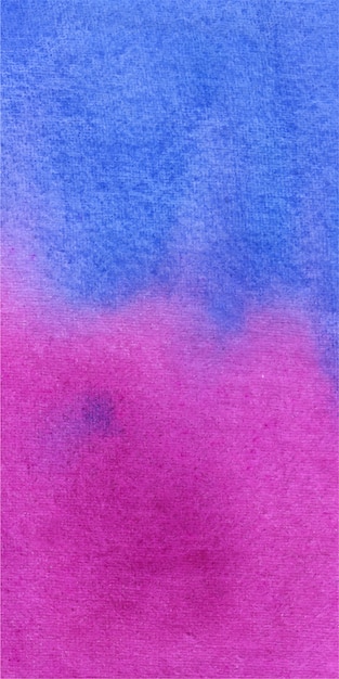 Trama di sfondo acquerello banner blu e magenta