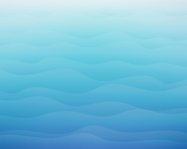 Vector blue marine backgrond with line and blur with gradient background, vector illustration