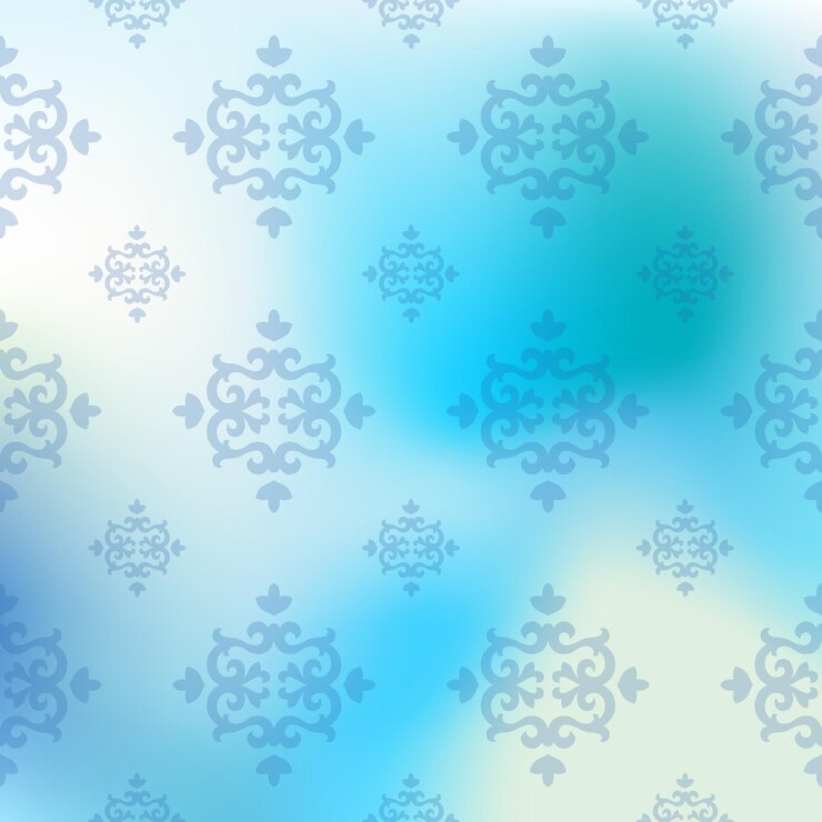 Blue Mesh Fusion Classic Transparency on a Contemporary Canvas