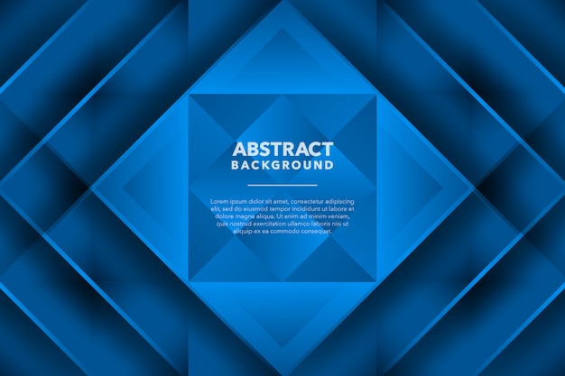 blue modern geometric abstract background