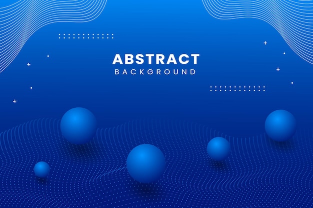 Blue modern gradient abstract background