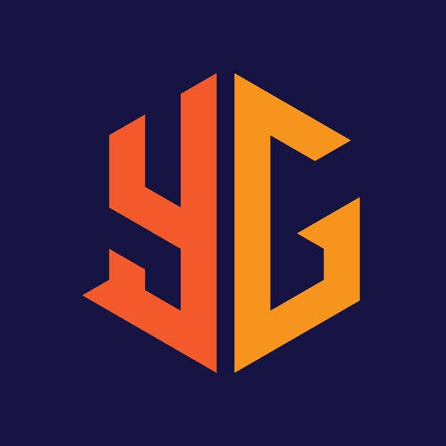 A blue and orange logo with the letter y in the middle