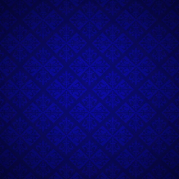 벡터 파란색 장식 패턴