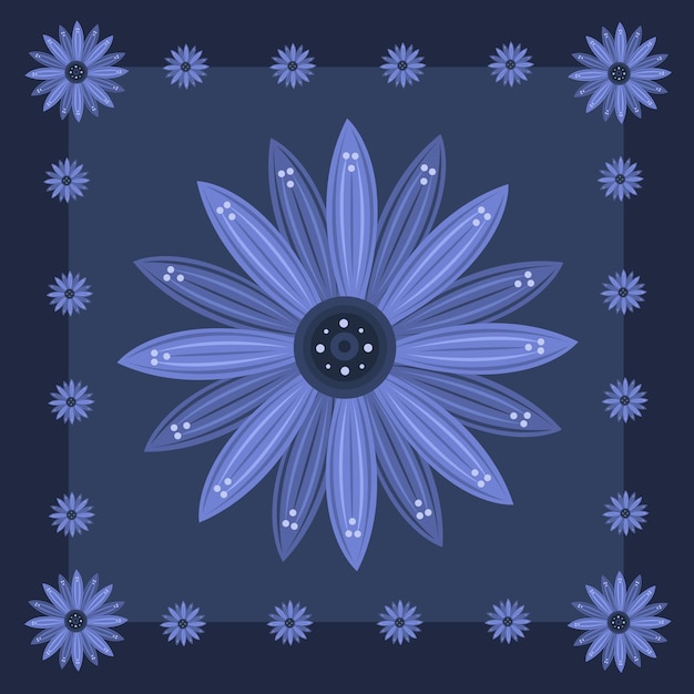 Blue osteospermum flower wallpaper and background