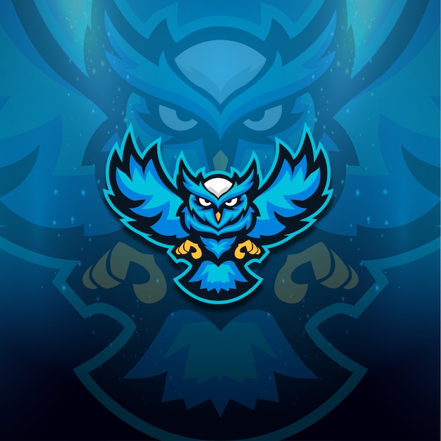 Blue owl logo esport