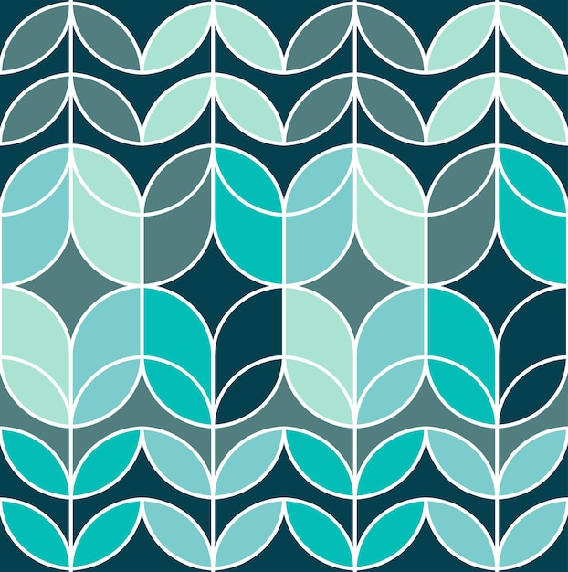 blue palette geometric seamless pattern 7