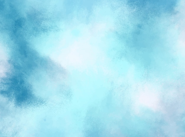 Blue pastel watercolor background. grunge texture. digital art painting