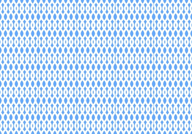 Blue pattern with white stripes on a white background.