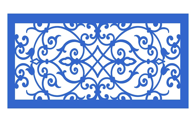 Blue patterns with white background islamic floral and geometric motifs