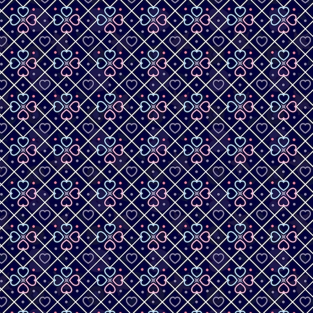 a blue and pink abstract pattern with the word quot in the middle