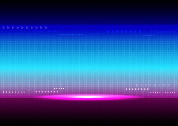 Vector blue and pink color abstract background technology