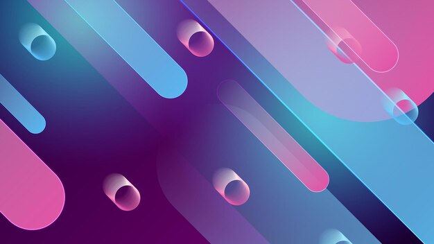 Vettore blu rosa colorato astratto tecnologia moderna sfondo design vector abstract graphic design design banner pattern background web template