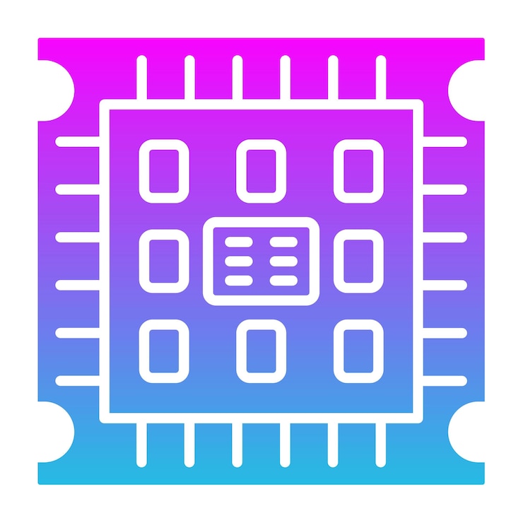 Vector a blue and pink digital calculator with the numbers 1 and 0