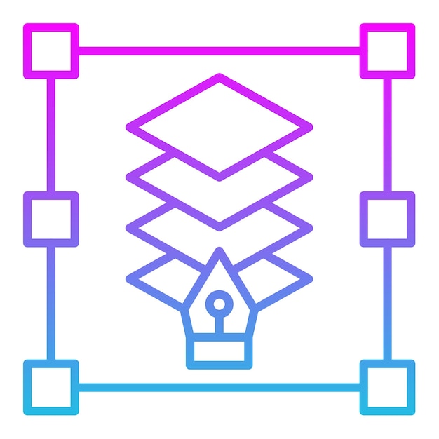 a blue and pink image of a diamond and a blue and pink background
