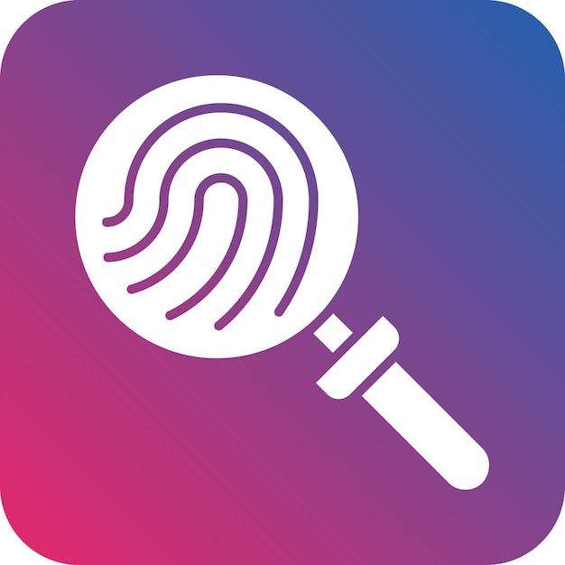 Vector a blue and pink logo with a stick of a lollipop