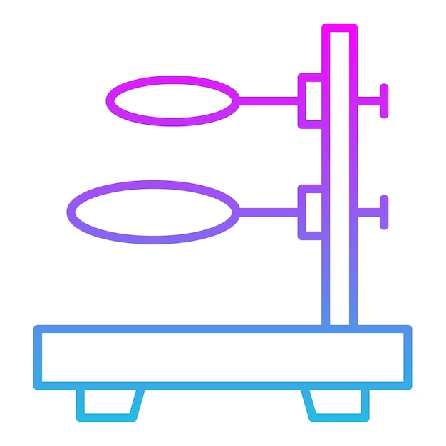 十字架とのペアの青とピンクの絵