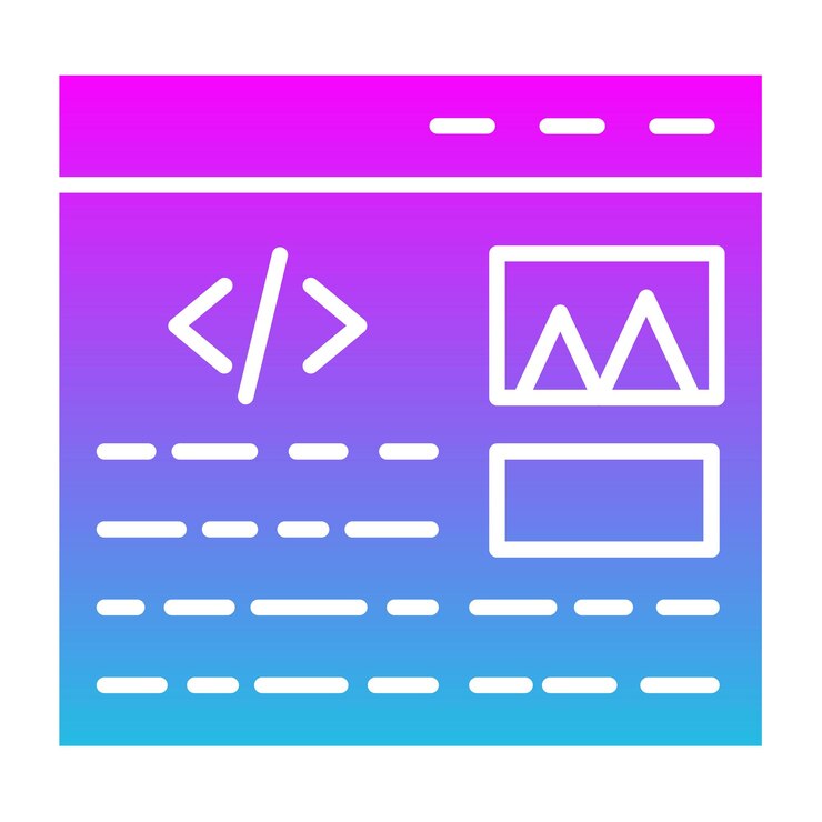 Vector 青とピンクのサインに x が書かれています
