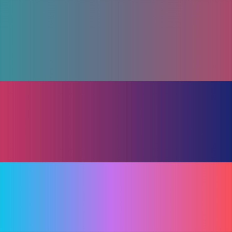 Vector a blue and pink striped design with a blue strip of lines