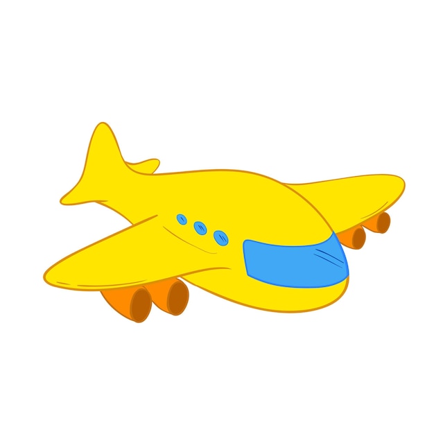 Blue Plane Cartoon Airplane Childrens Toy Airplane Air Plane Clipart