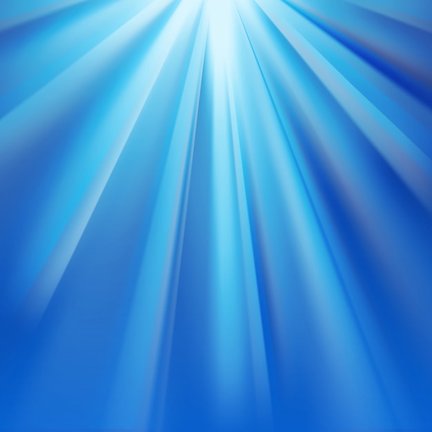 Вектор Синие полярные лучи со вспышкой
