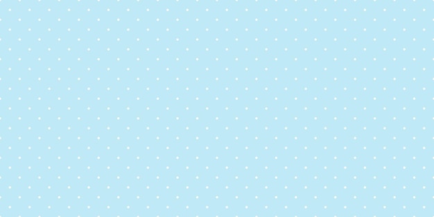 Blue polka dot seamless pattern