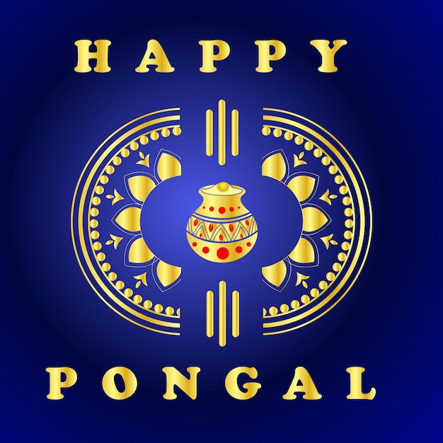 Blue Pongal background