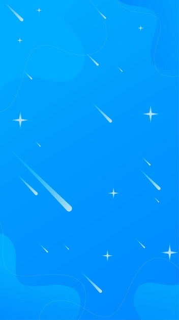 blue potrait background with space concept