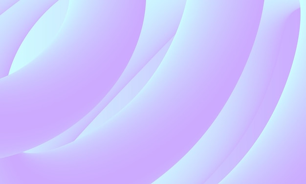 Blue and purple 3D gradient abstract shapes background