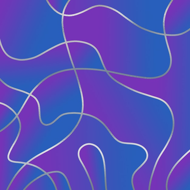 Vector blue and purple gradient abstract background