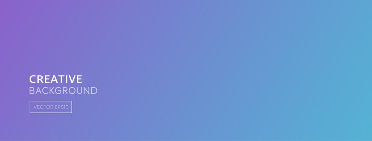 Vector blue purple gradient color banner background