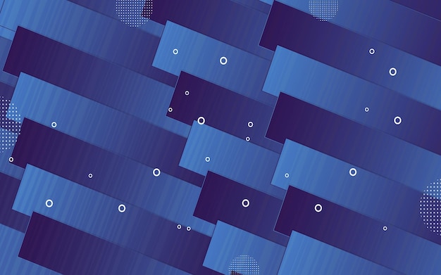 a blue and purple image of a building with a blue background