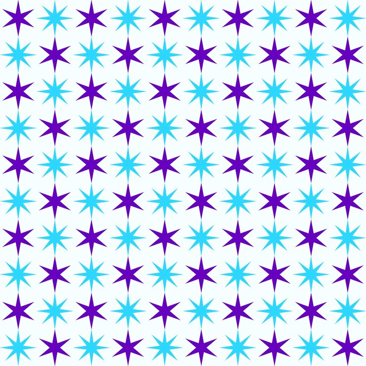 वेक्टर blue purple stars geometric pattern modern shapes background