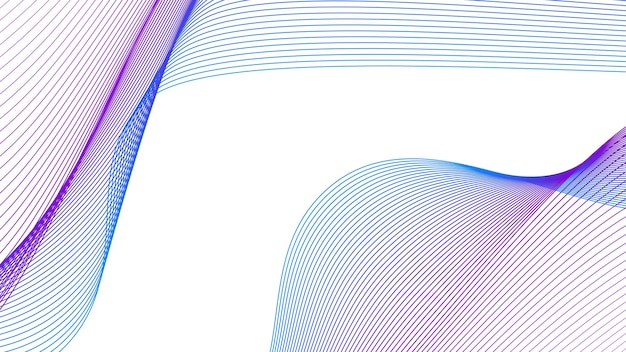 blue purple and white abstract line background with gradient color for backdrop or presentation