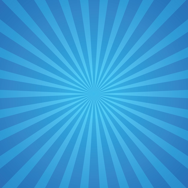 Vector blue rays background